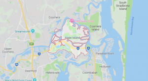 Hope Island Rentals Map
