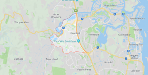 Oxenford Rentals Map